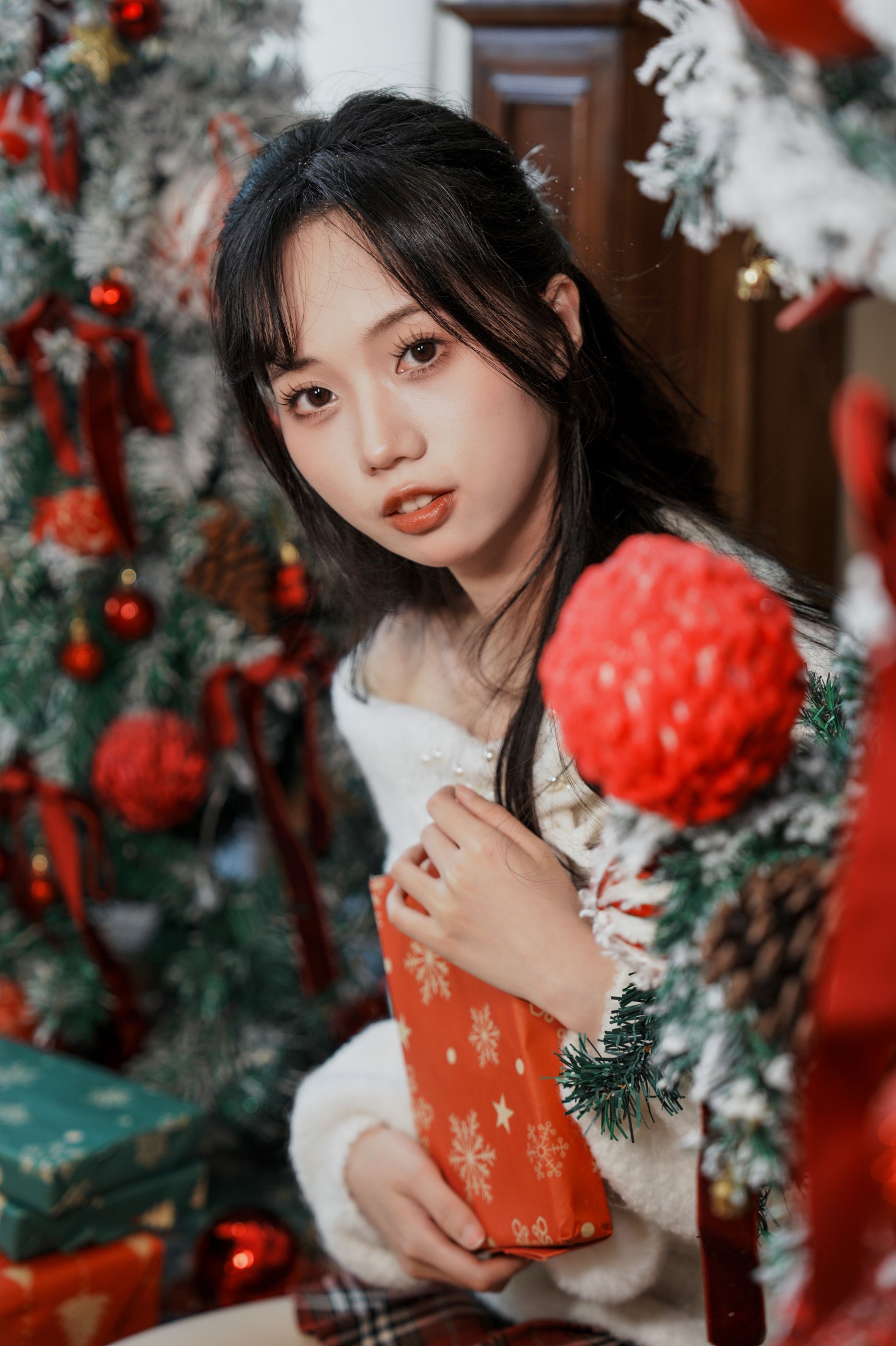 南有陈喵喵~ – 《圣诞人像拍照》[16P]