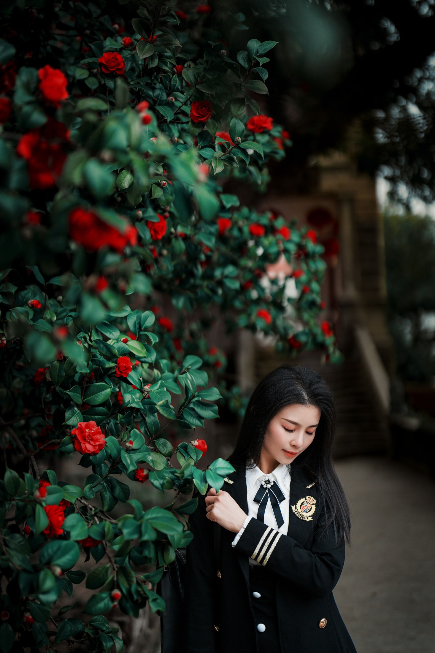 洛宁-唐 – 《日系人像拍摄-山茶花-小玉子》[32P]