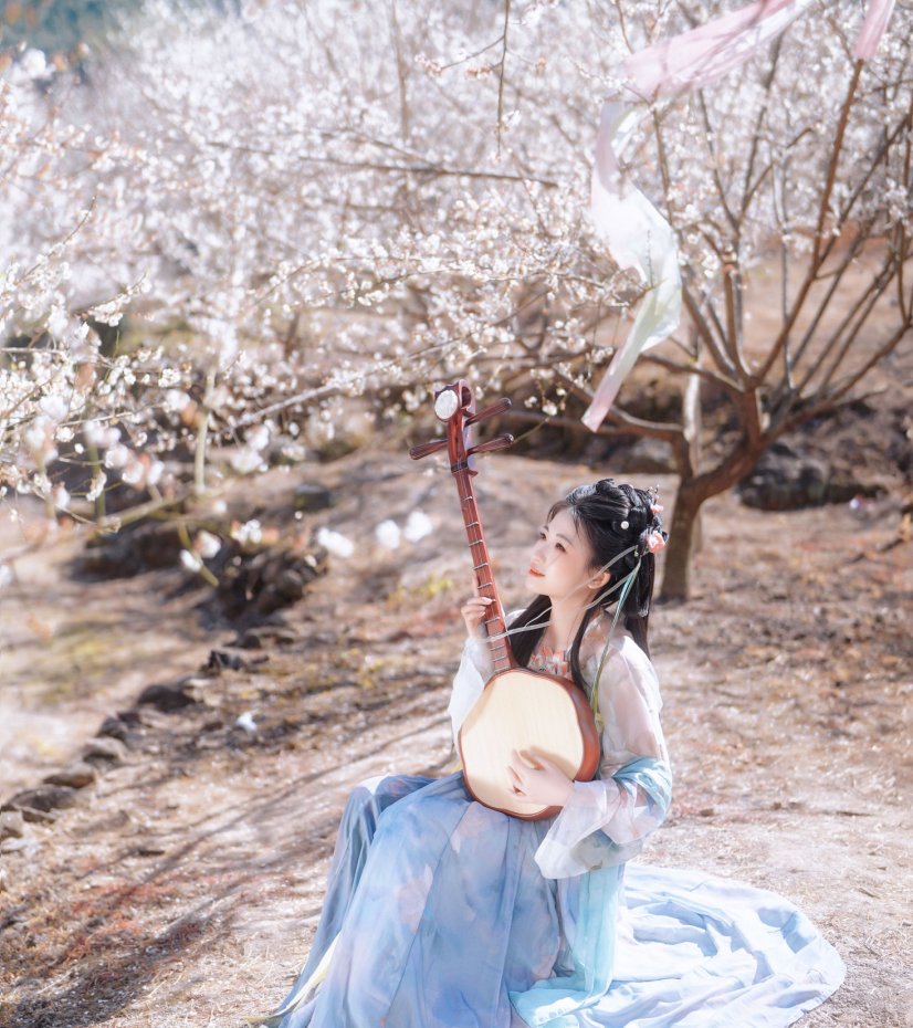 吧啦吧啦 – 《梅花古风人像拍摄》[14P]